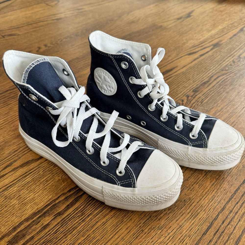 Custom Converse Canvas Platform Chuck Taylor - image 1